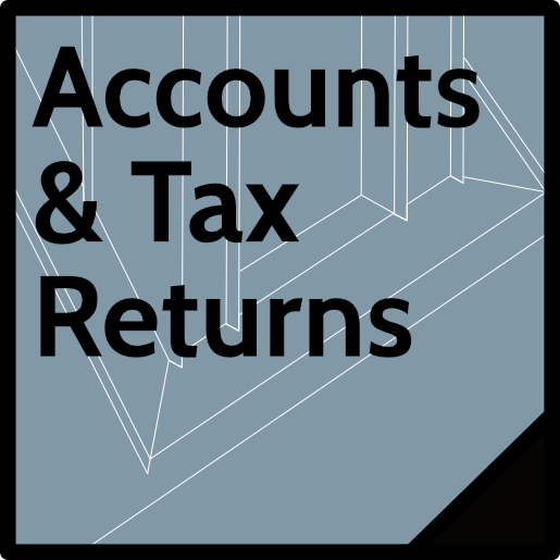 Accounts Tax and Returns Button